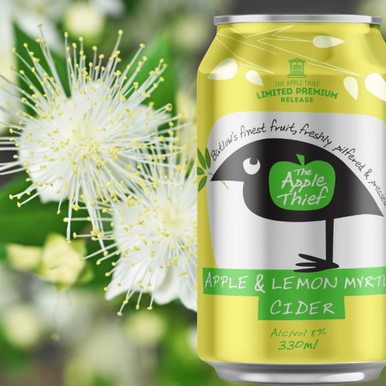 The Apple Thief Lemon Myrtle Cider 330mL | The Apple Thief | Craftzero