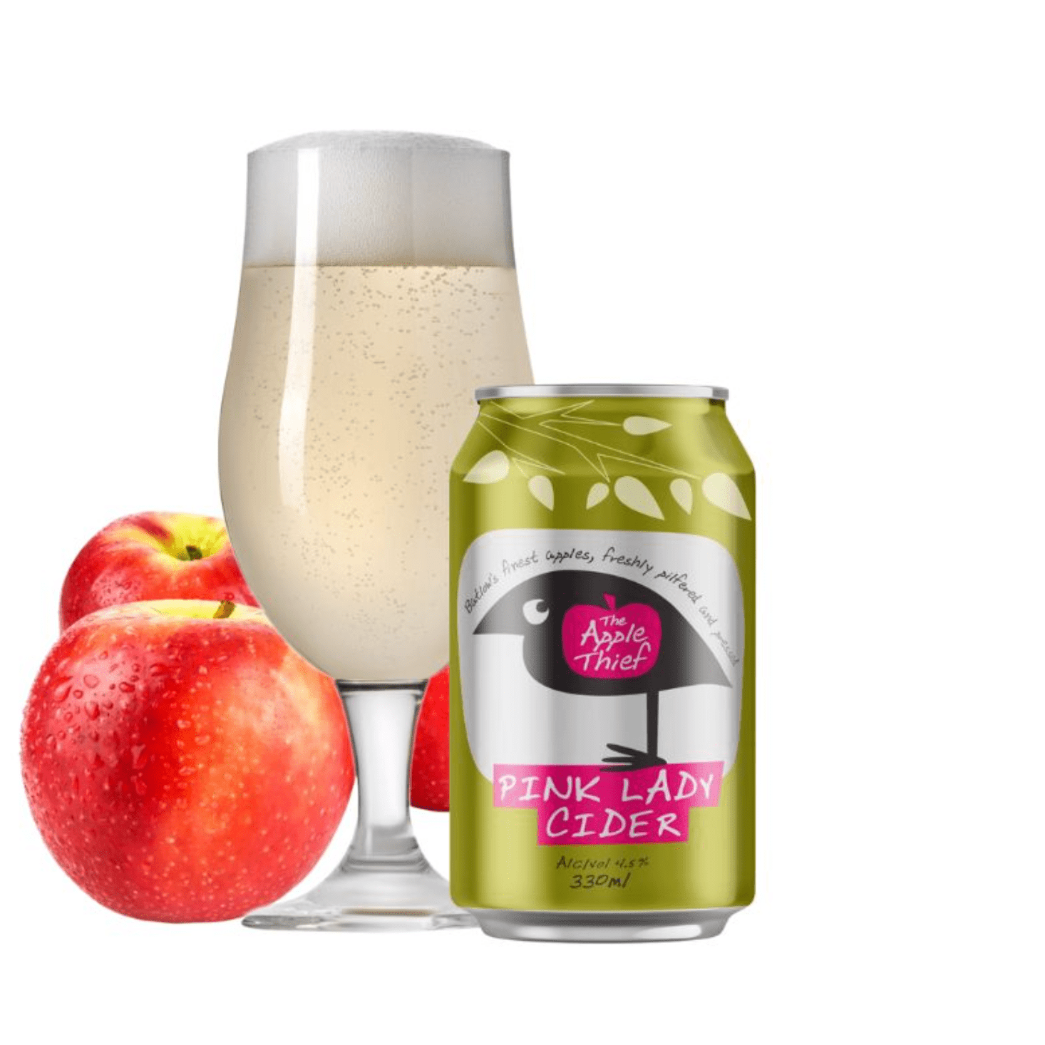 The Apple Thief Pink Lady Cider 330mL | The Apple Thief | Craftzero