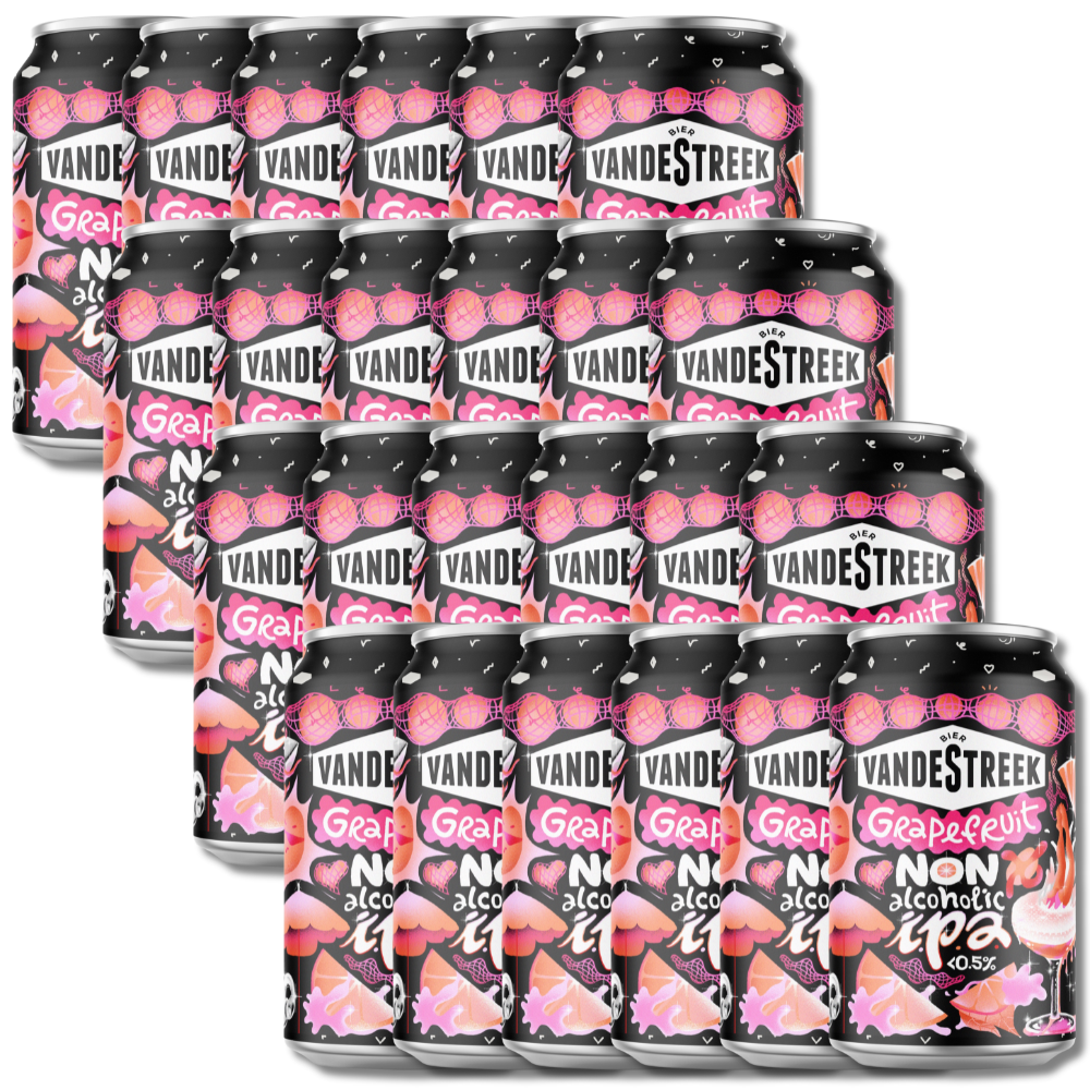 Vandestreek Grapefruit Non Alcoholic IPA 330ml ***BBD 10/26*** - Vandestreek - Craftzero