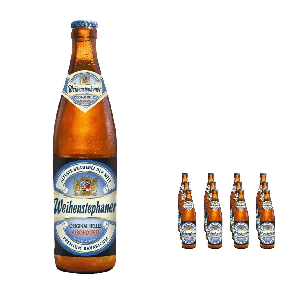 Weihenstephaner Original Helles Lager Alcohol-Free Beer 500ml - Weihenstephaner - Craftzero