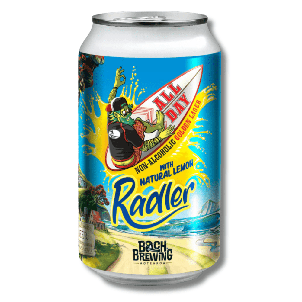 Bach Brewing All Day Non - Alcoholic Lemon Radler IPA 330ml | Bach Brewing | Craftzero
