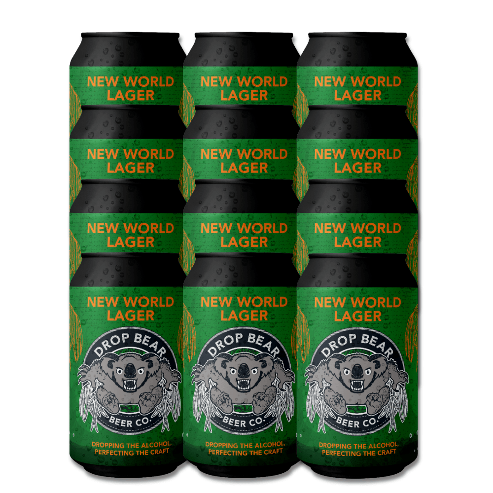 Drop Bear 0.5% New World Lager 330ml - Drop Bear - Craftzero