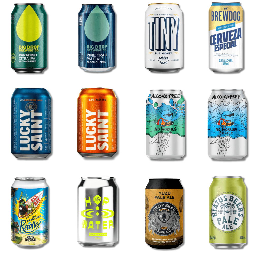 Dry January Non - Alcoholic Beer Bundle (12 Pack) | Craftzero | Craftzero