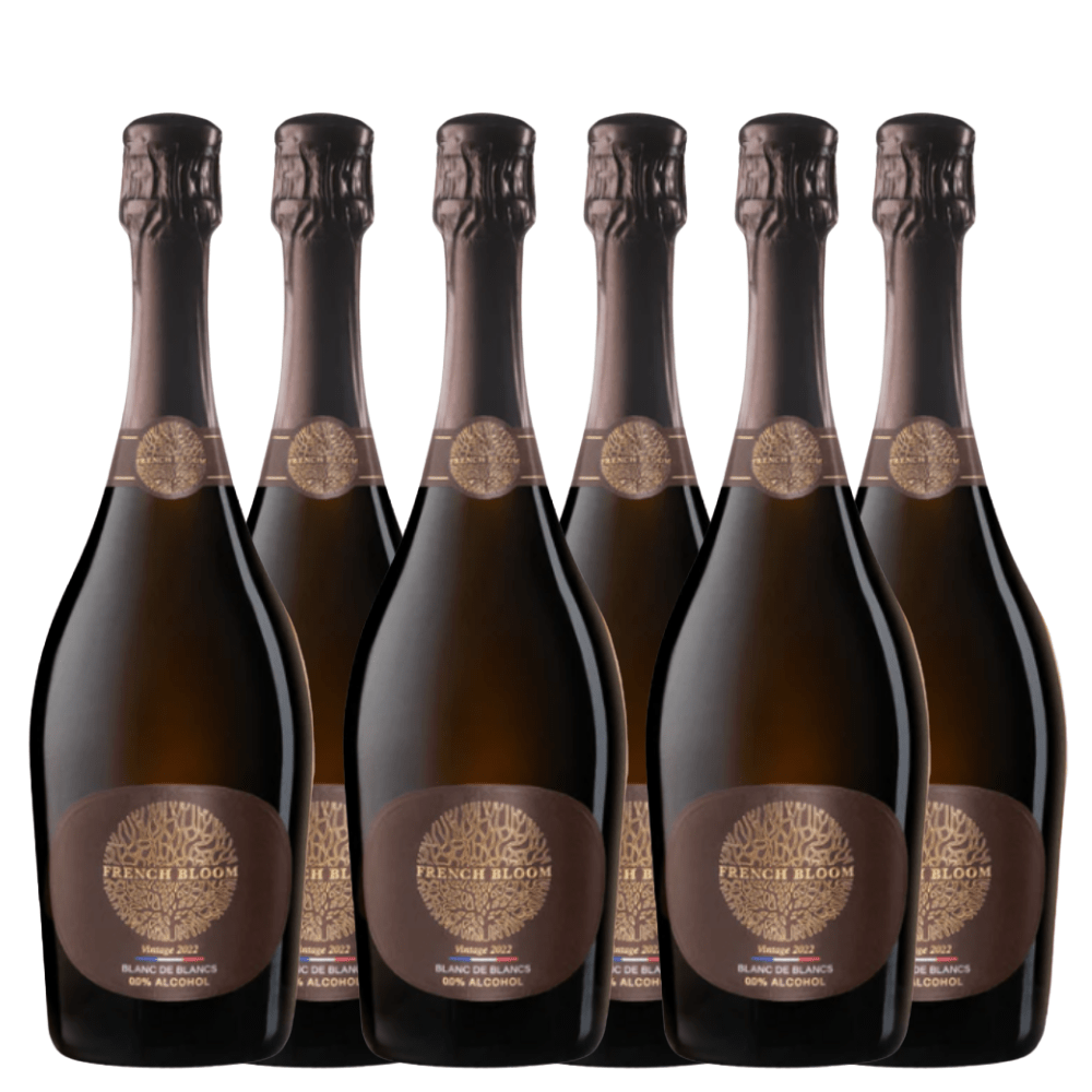 French Bloom La Cuvee Blanc de Blancs Vintage 2022 Alcohol Free Sparkling 750ml + FREE TOTE BAG - French Bloom - Craftzero