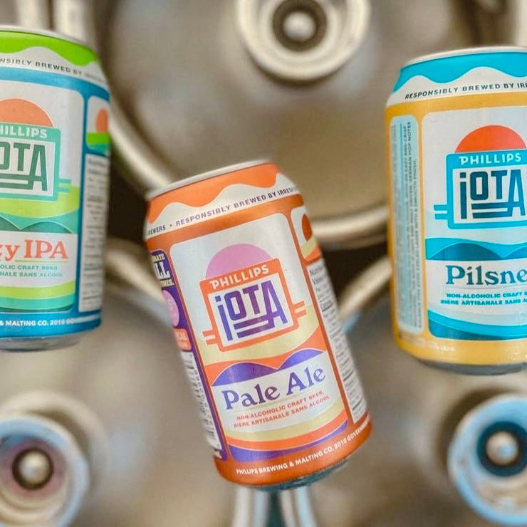 iOTA Non - Alcoholic Mixed Pack - 12x355ml | Phillips Brewing & Malting Co | Craftzero