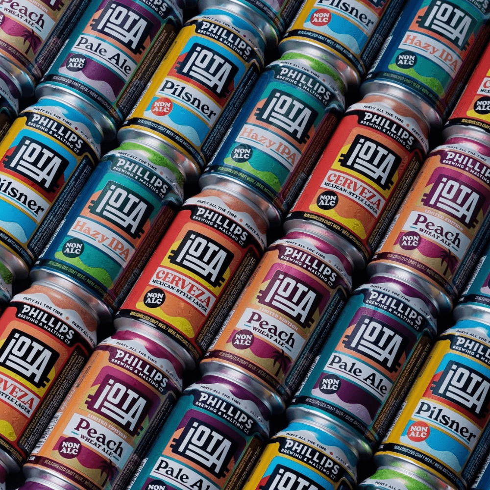 iOTA Non - Alcoholic Mixed Pack - 12x355ml | Phillips Brewing & Malting Co | Craftzero