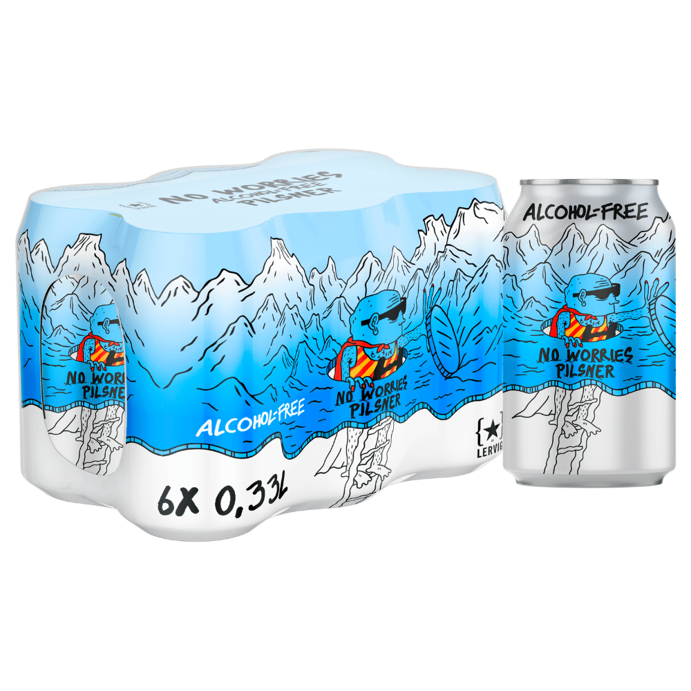 Lervig No Worries Alcohol - Free Pilsner 330ml | Lervig | Craftzero