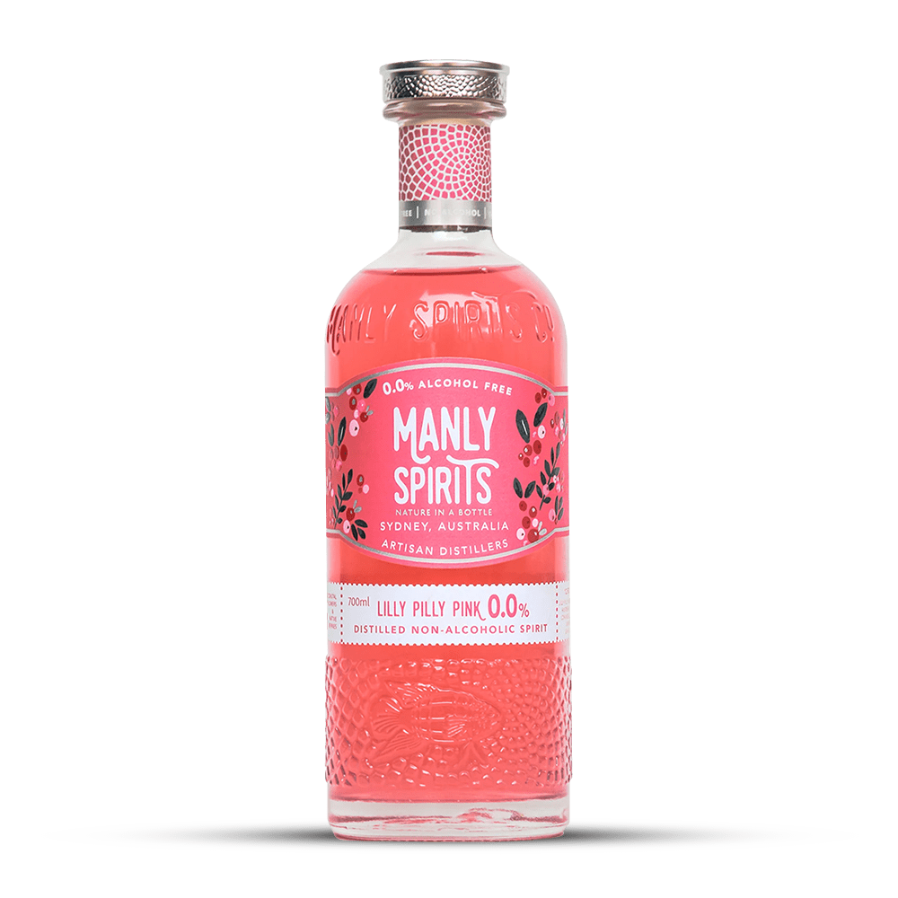 Manly Spirits Lilly Pilly Pink Zero 700mL | Manly Spirits | Craftzero