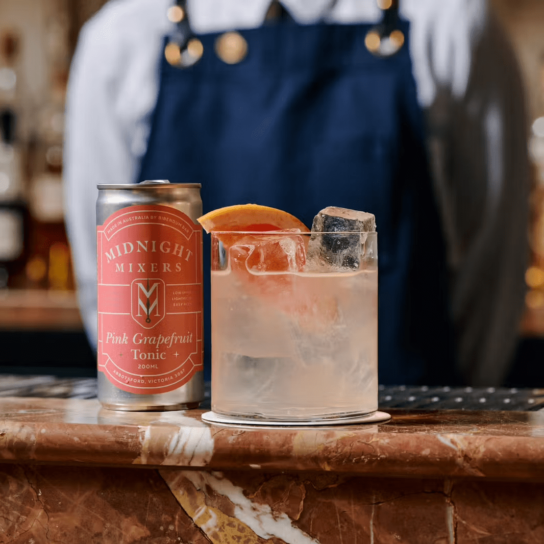 Midnight Mixers Pink Grapefruit Tonic 200ml | Midnight Mixers | Craftzero