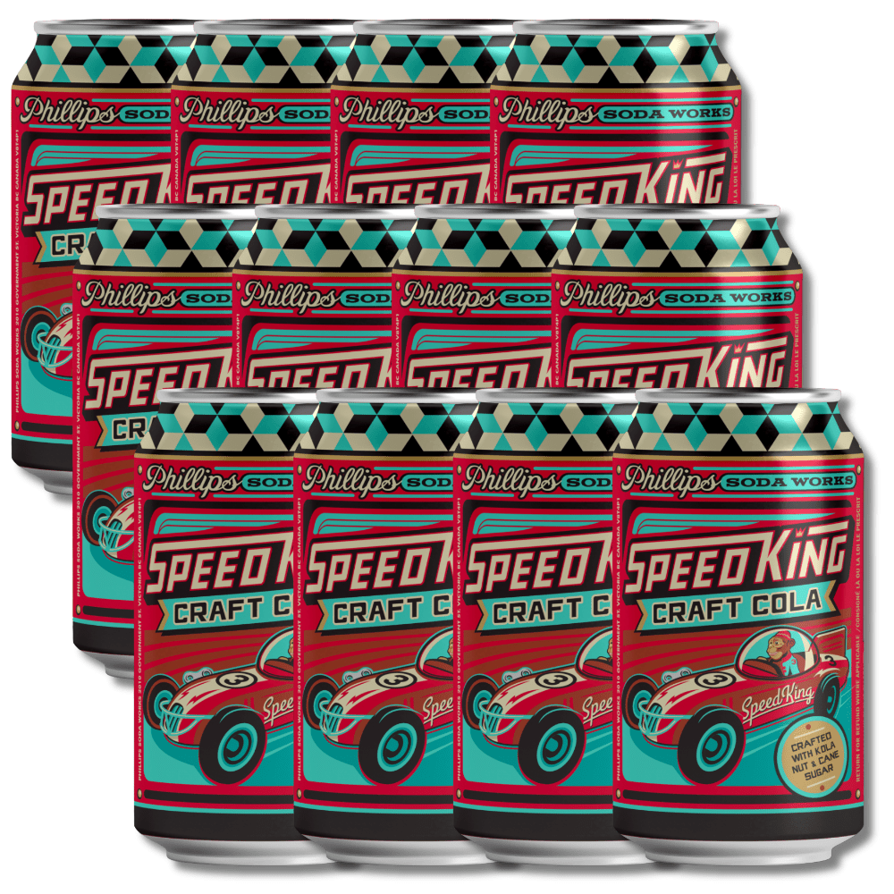 Phillips Soda Works Speed King Craft Cola 355ml - Phillips Soda Works - Craftzero