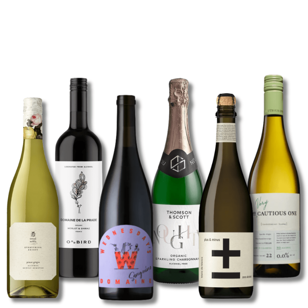 Premium Alcohol Free Christmas Wine Box Bundle - 6 x 750ml | Craftzero | Craftzero