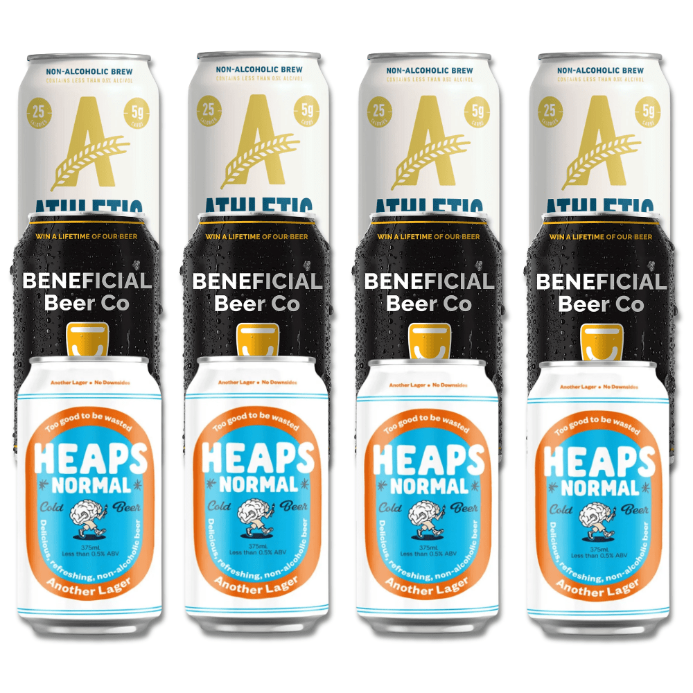 Refreshing Lager Trio: Beneficial, Athletic, Heaps Normal (12 Pack) | Craftzero | Craftzero