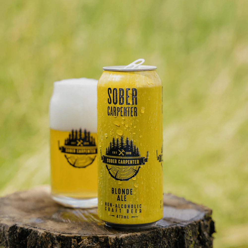 Sober Carpenter Blonde Ale Non Alcoholic Craft Beer 473ml | Sober Carpenter | Craftzero