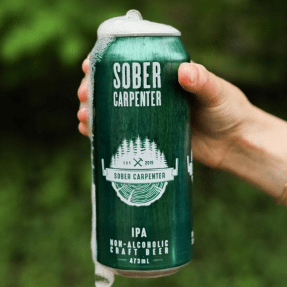 Sober Carpenter West Coast IPA Non Alcoholic Beer 473ml - Sober Carpenter - Craftzero