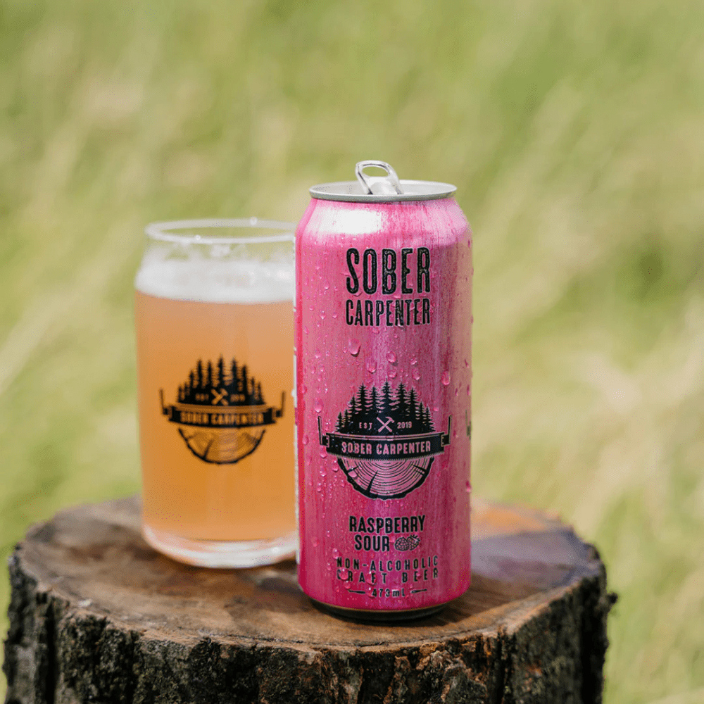 Sober Carpenter Non Alcoholic Raspberry Sour 473ml - Sober Carpenter - Craftzero