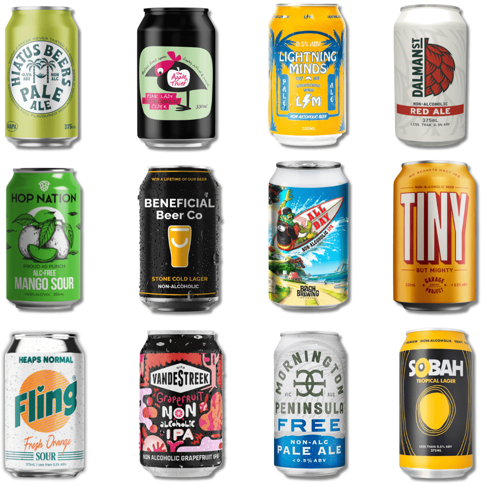 Sober December Non - Alcoholic Beer Bundle (12 Pack) | Craftzero | Craftzero