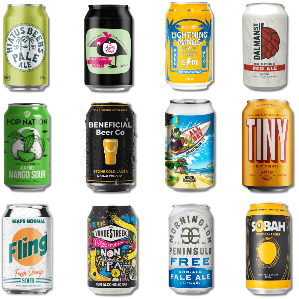 Sober December Non - Alcoholic Beer Bundle (12 Pack) | Craftzero | Craftzero