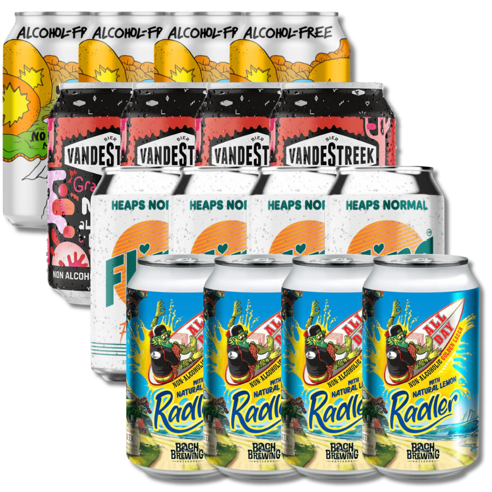 The Fruity Flavours Pack (16) - Non Alcoholic Beer | Craftzero | Craftzero