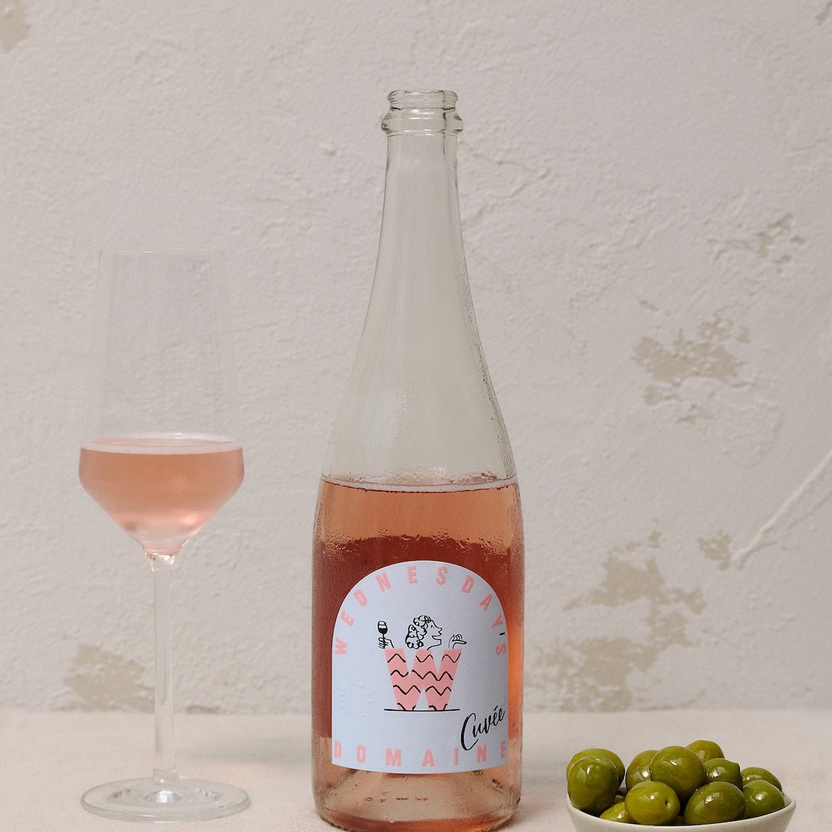 Wednesday’s Domaine Cuvee - Sparkling Rose Wine - 750ml | Wednesday’s Domaine | Craftzero