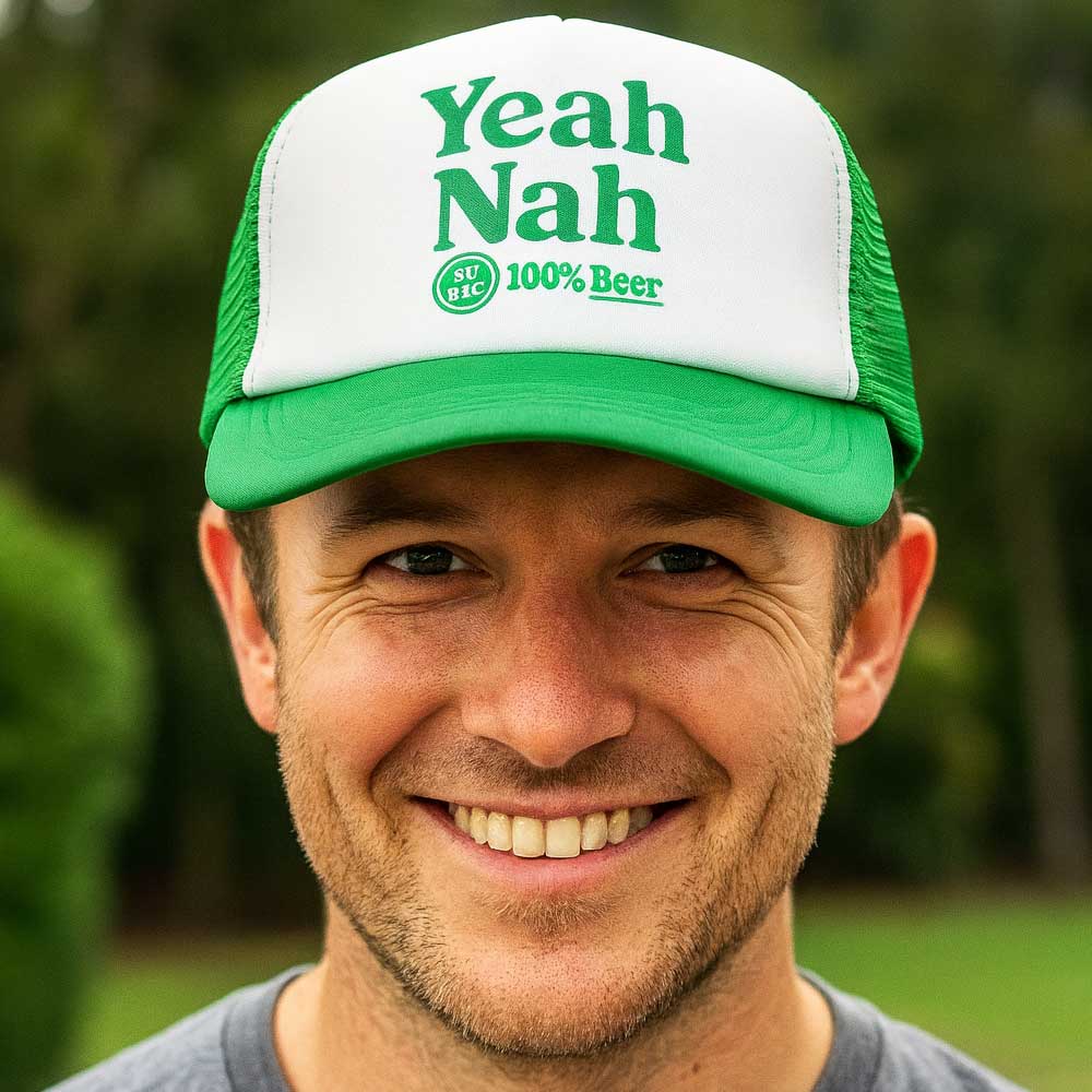 Yeah Nah Non Alcoholic XPA 375mL + FREE TRUCKERS HAT | Yeah Nah Beer | Craftzero