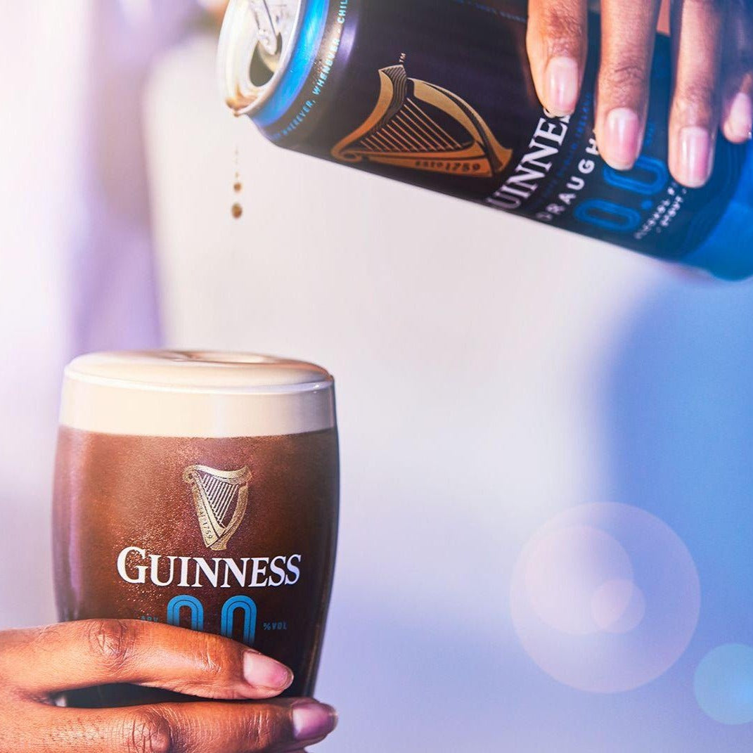 Guinness Draught 0.0 Non-Alcoholic Stout 440mL - Guinness - Craftzero