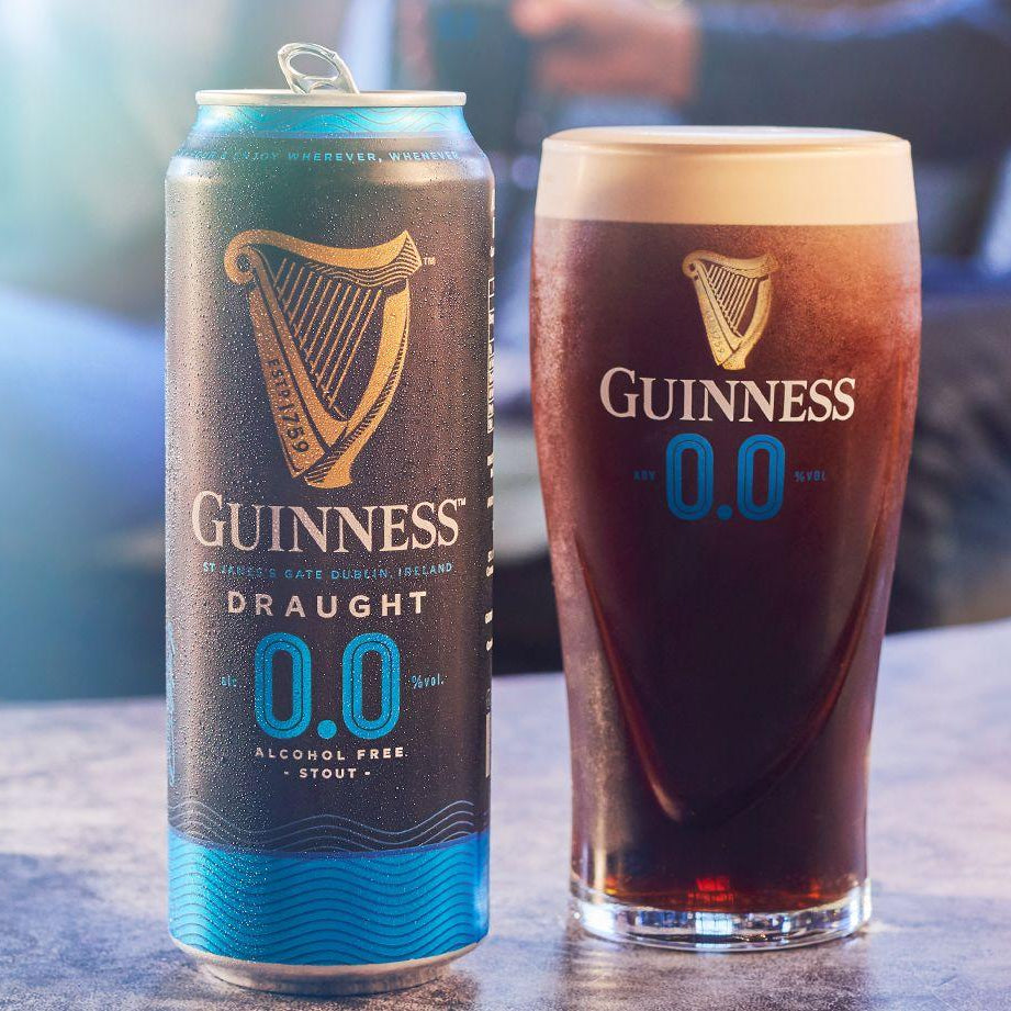 Guinness Draught 0.0 Non-Alcoholic Stout 440mL - Guinness - Craftzero
