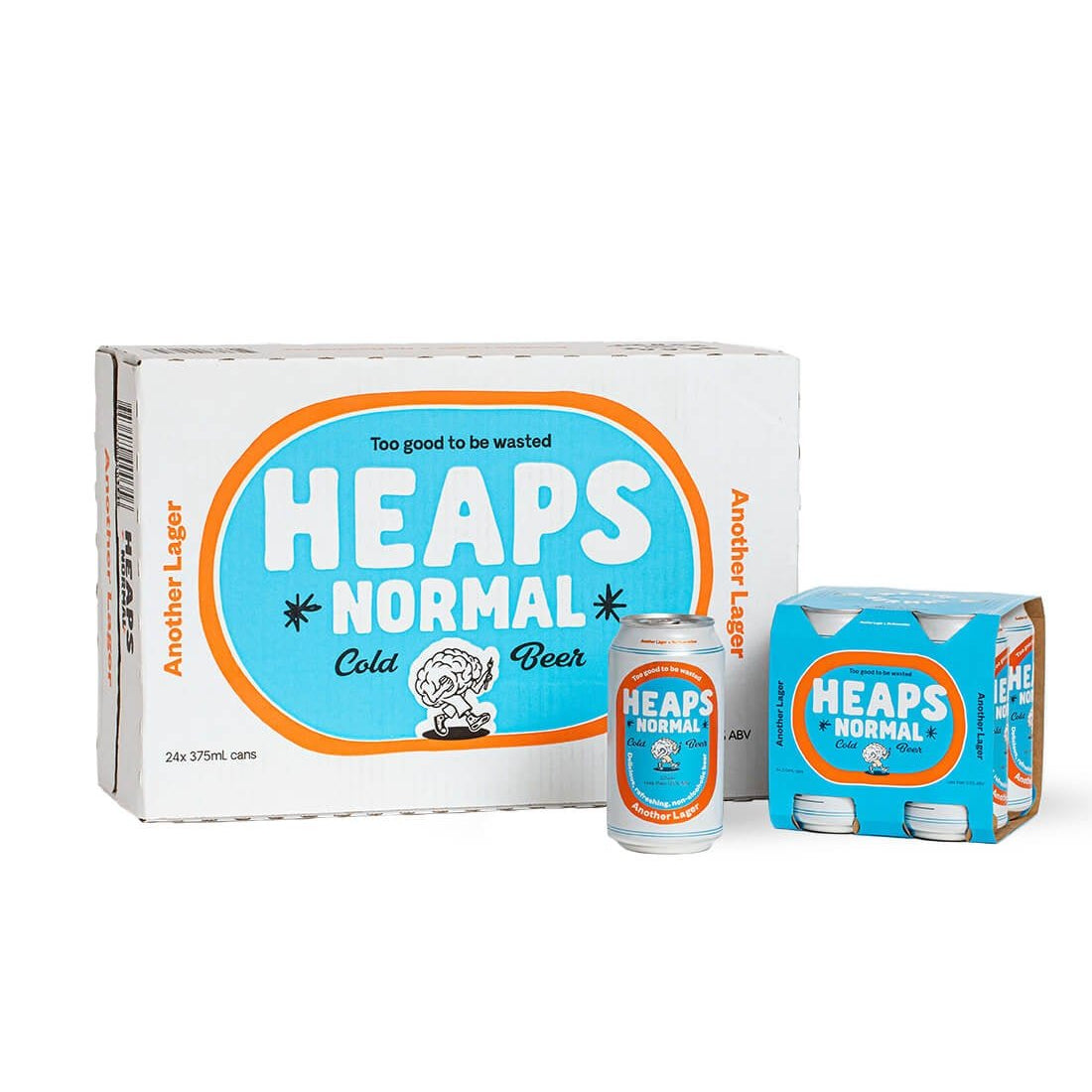 Heaps Normal Another Lager 375mL - Heaps Normal - Craftzero