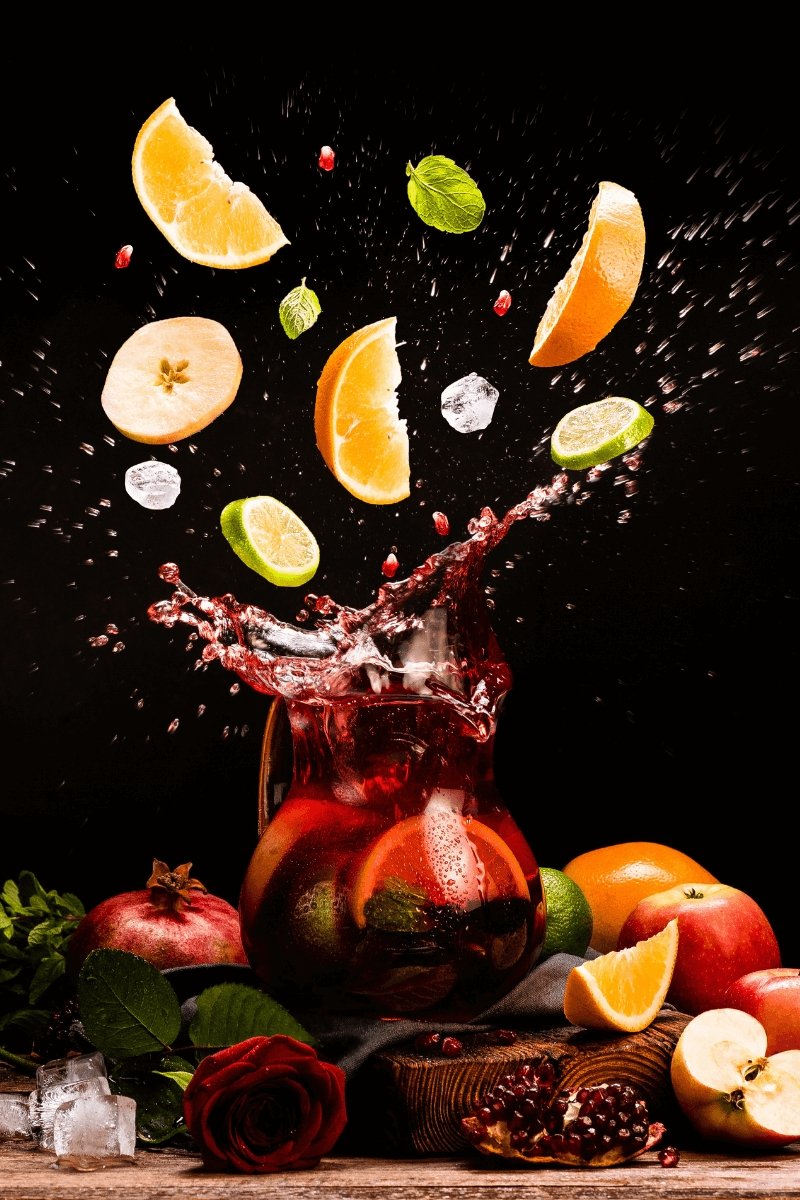 Simple delicious non-alcoholic red wine sangria - Craftzero