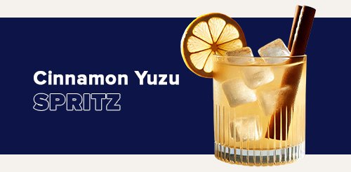Cinnamon Yuzu Spritz - Craftzero