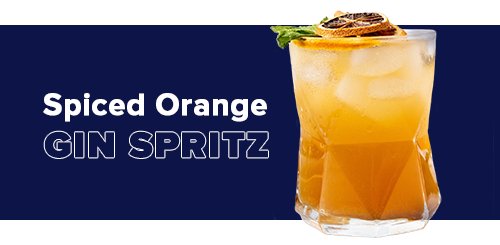 Spiced Orange Gin Spritz - Craftzero