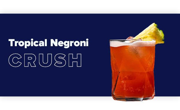 Tropical Negroni Crush - Craftzero