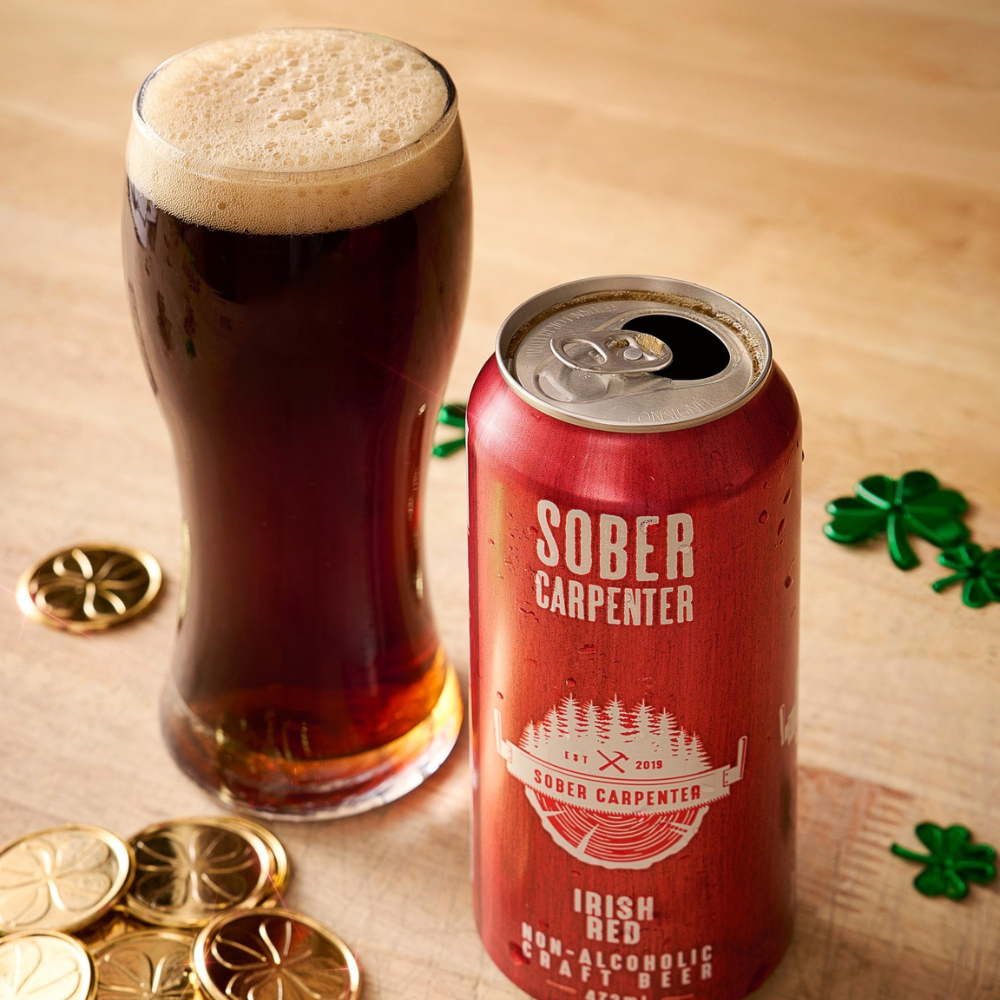 Sober Carpenter Non Alcoholic Irish Red Ale 473ml - Sober Carpenter - Craftzero