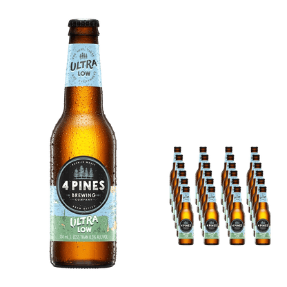 4 Pines Ultra Low Alcoholic Ale 330ml ***BBD 05/26*** - 4 Pines - Craftzero