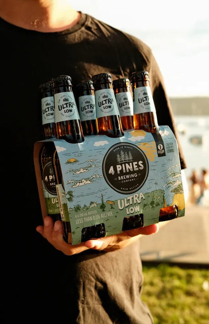 4 Pines Ultra Low Alcoholic Ale 330ml ***BBD 05/26*** - 4 Pines - Craftzero