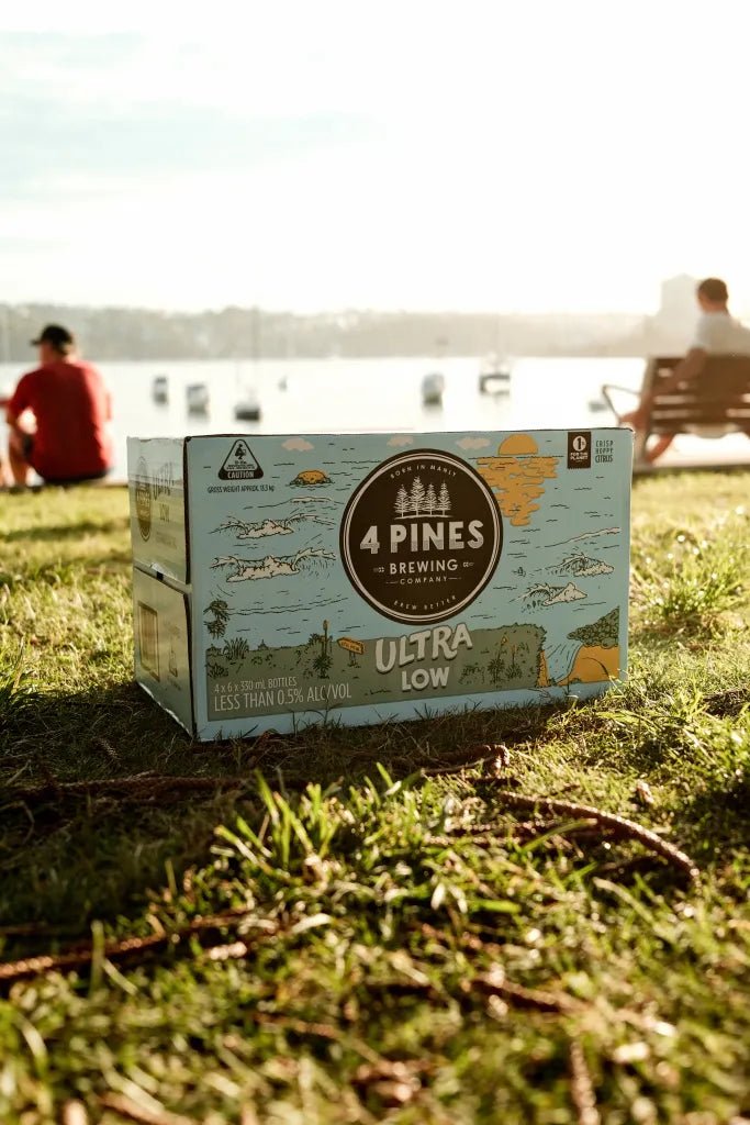 4 Pines Ultra Low Alcoholic Ale 330ml ***BBD 05/26*** - 4 Pines - Craftzero