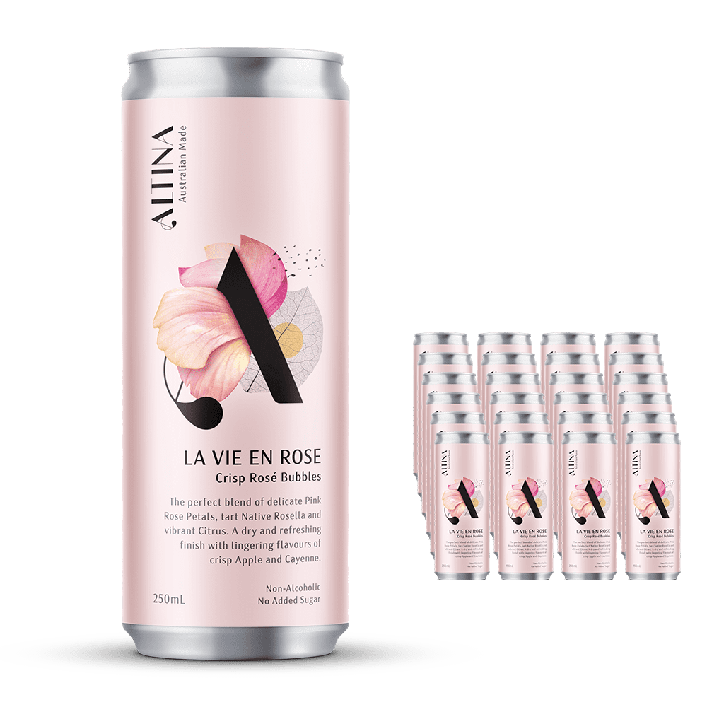 Altina La Vie En Non-Alcoholic Rosé RTD 250ml - Altina Drinks - Craftzero