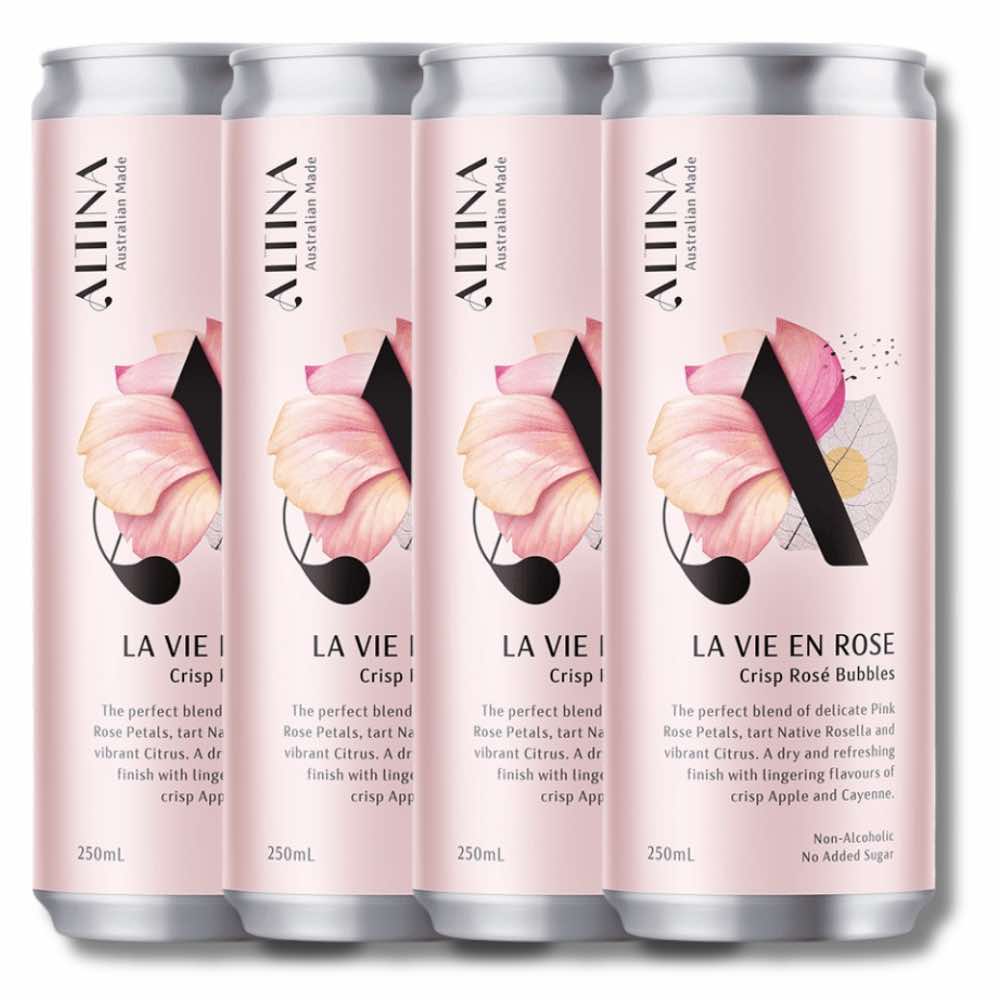 Altina La Vie En Rosé Non-Alcoholic RTD 250ml - Altina Drinks - Craftzero