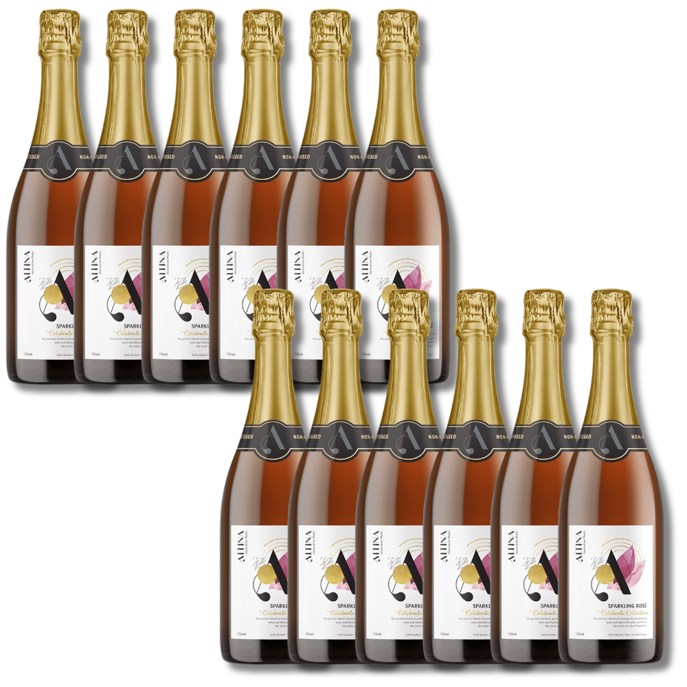 Altina Sparkling Rosé Non-Alcoholic 750ml - Altina Drinks - Craftzero
