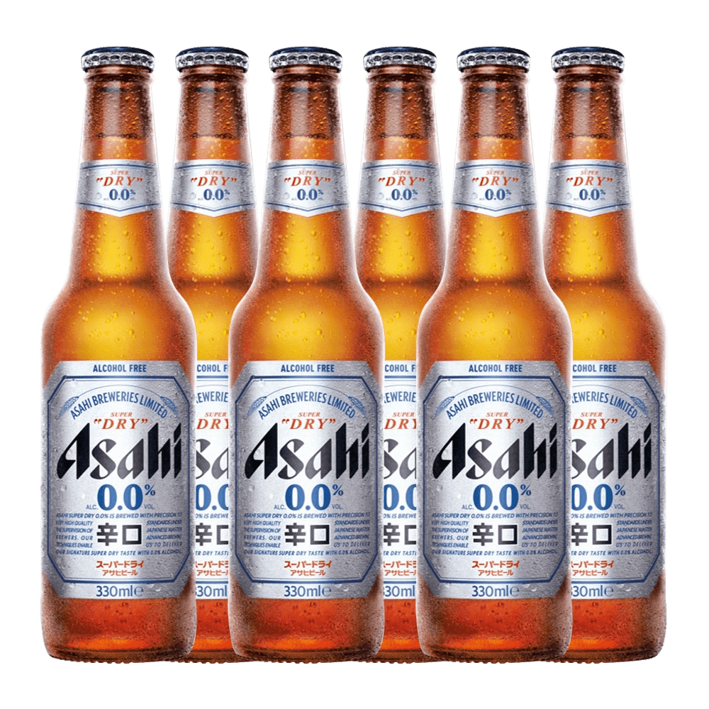 Asahi Super Dry 0.0% 330ml - Asahi Breweries - Craftzero