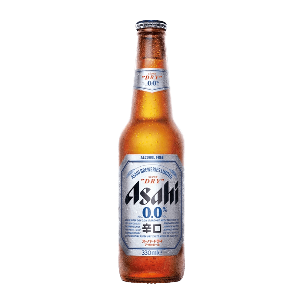 Asahi Super Dry 0.0% Bottle 330mL - Asahi Breweries - Craftzero