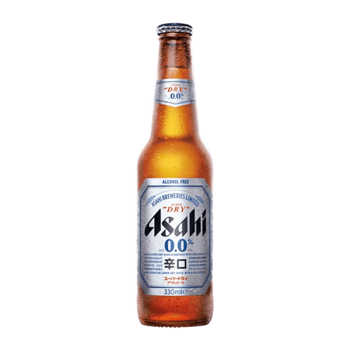Asahi Super Dry 0.0% Bottle 330mL - Asahi Breweries - Craftzero