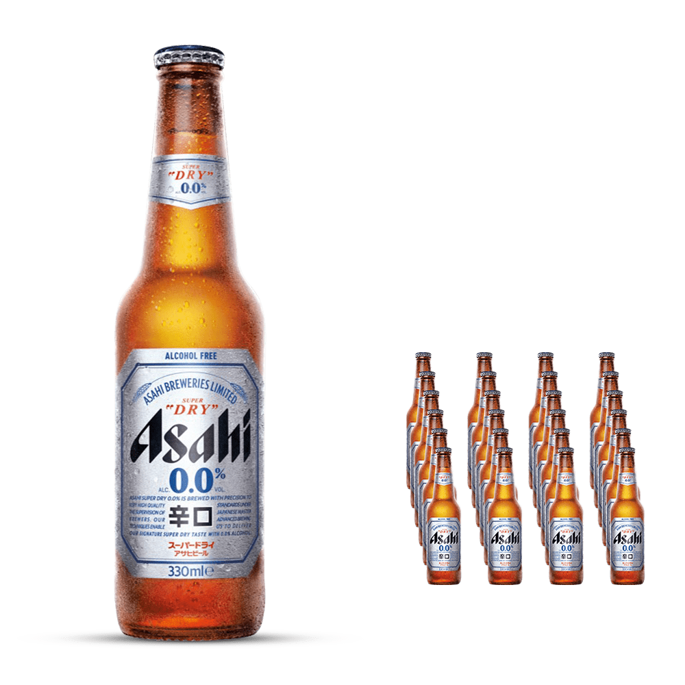 Asahi Super Dry 0.0% 330mL - Asahi Breweries - Craftzero