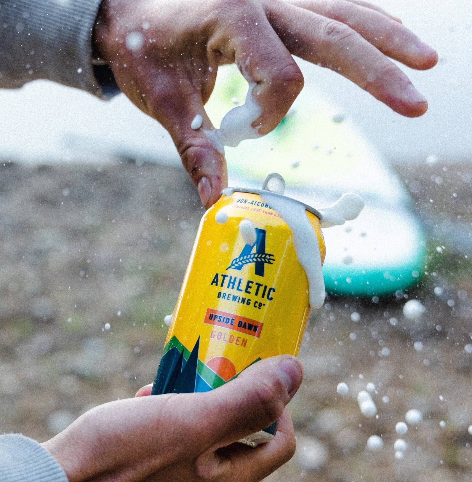 Athletic Brewing Co. Upside Dawn Golden Ale 355ml - Athletic Brewing Co. - Craftzero