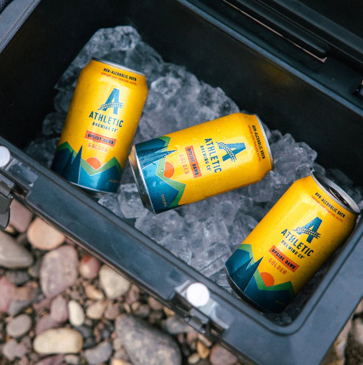 Athletic Brew Co. Upside Dawn Golden Ale 355mL | Athletic Brewing Co. | Craftzero