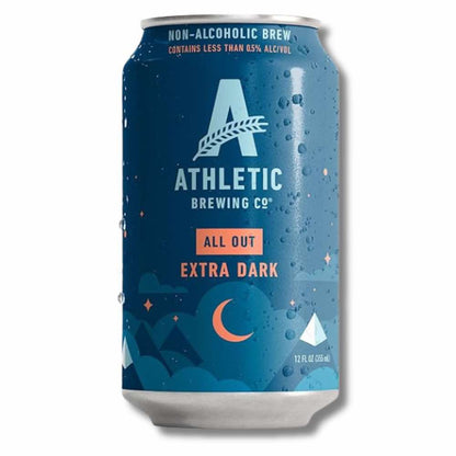 Athletic Brewing Co. All Out Extra Dark Stout 355ml - Athletic Brewing Co. - Craftzero
