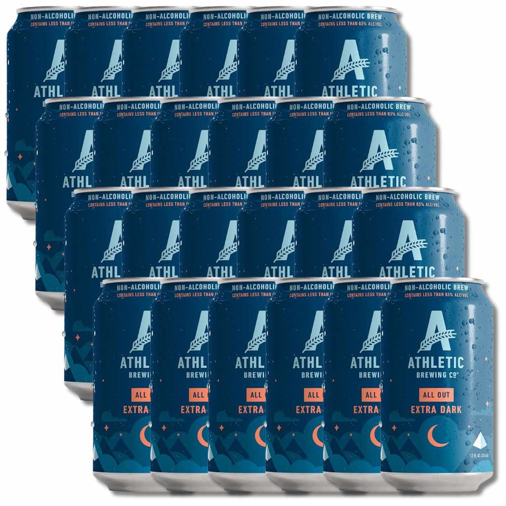 Athletic Brewing Co. All Out Extra Dark Stout 355ml - Athletic Brewing Co. - Craftzero