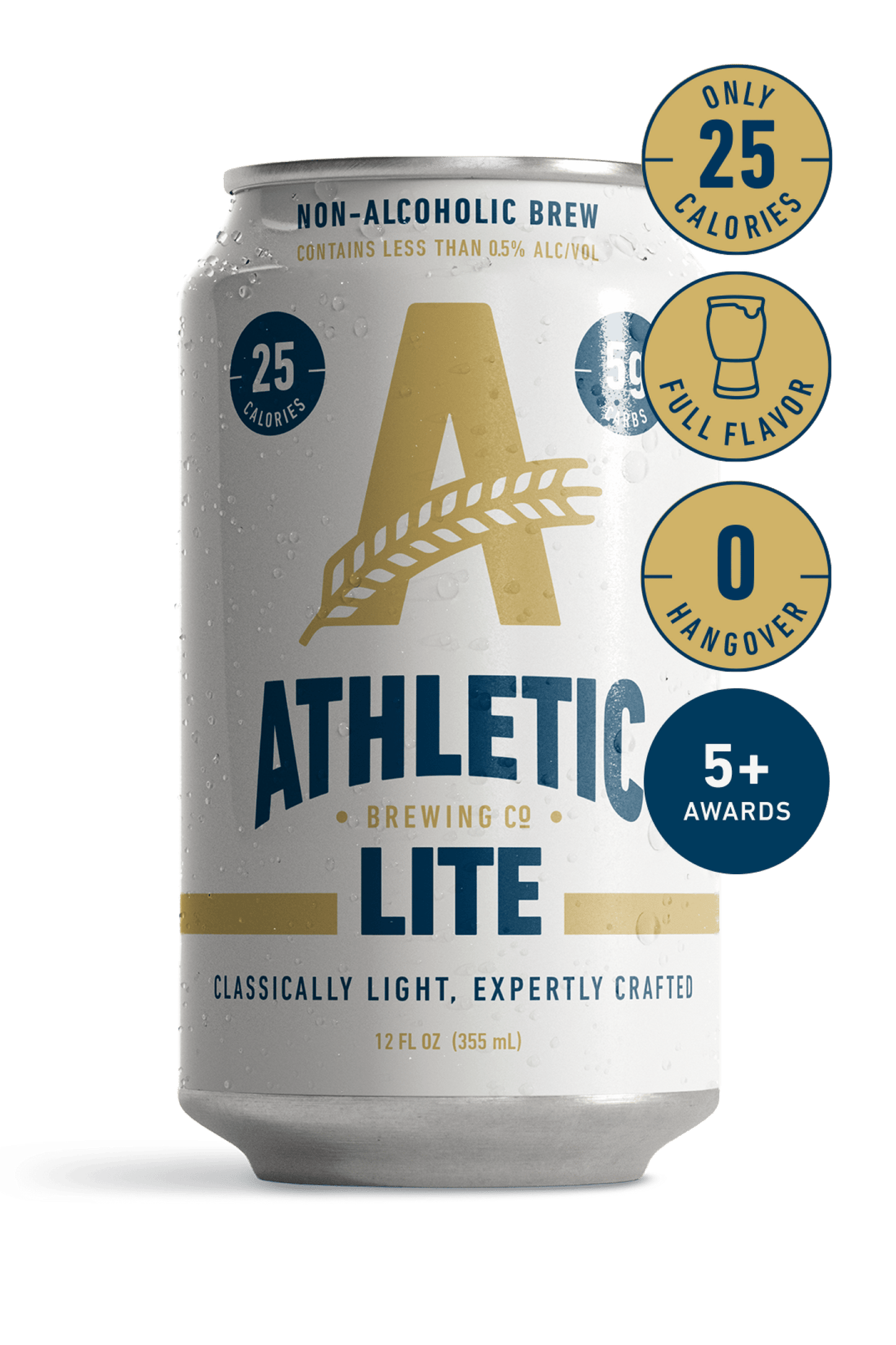Athletic Brewing Co. Athletic Lite 355ml - Athletic Brewing Co. - Craftzero