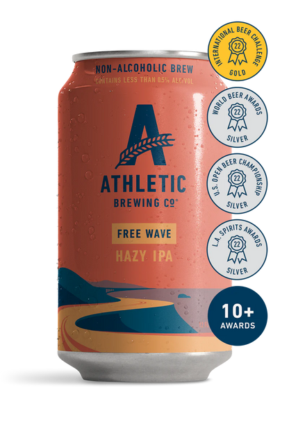 Athletic Brewing Co. Free Wave Hazy IPA 355ml - Athletic Brewing Co. - Craftzero