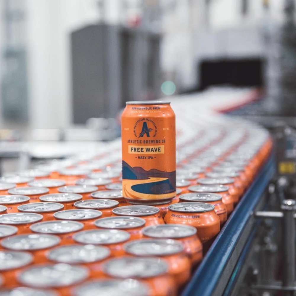 Athletic Brewing Co. Free Wave Hazy IPA 355ml - Athletic Brewing Co. - Craftzero