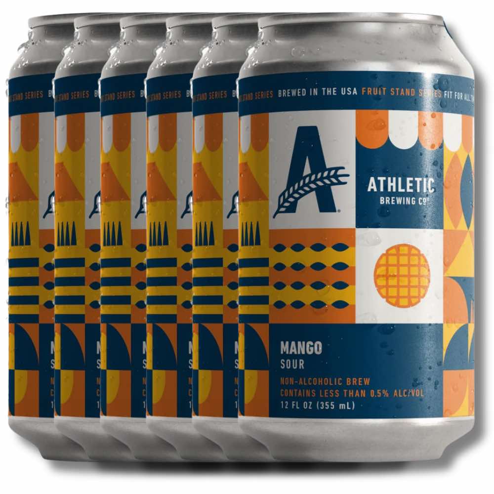 Athletic Brewing Co. Mango Sour 355ml - Athletic Brewing Co. - Craftzero